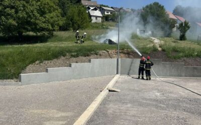 Evakuacijska vježba u Osnovnoj školi Skrad