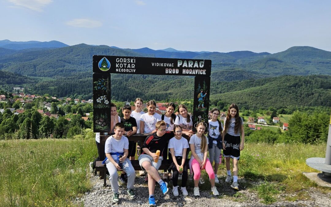 Terenska nastava iz Geografije – Poučna staza Lazica