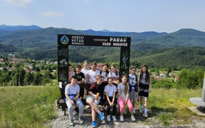Terenska nastava iz Geografije – Poučna staza Lazica