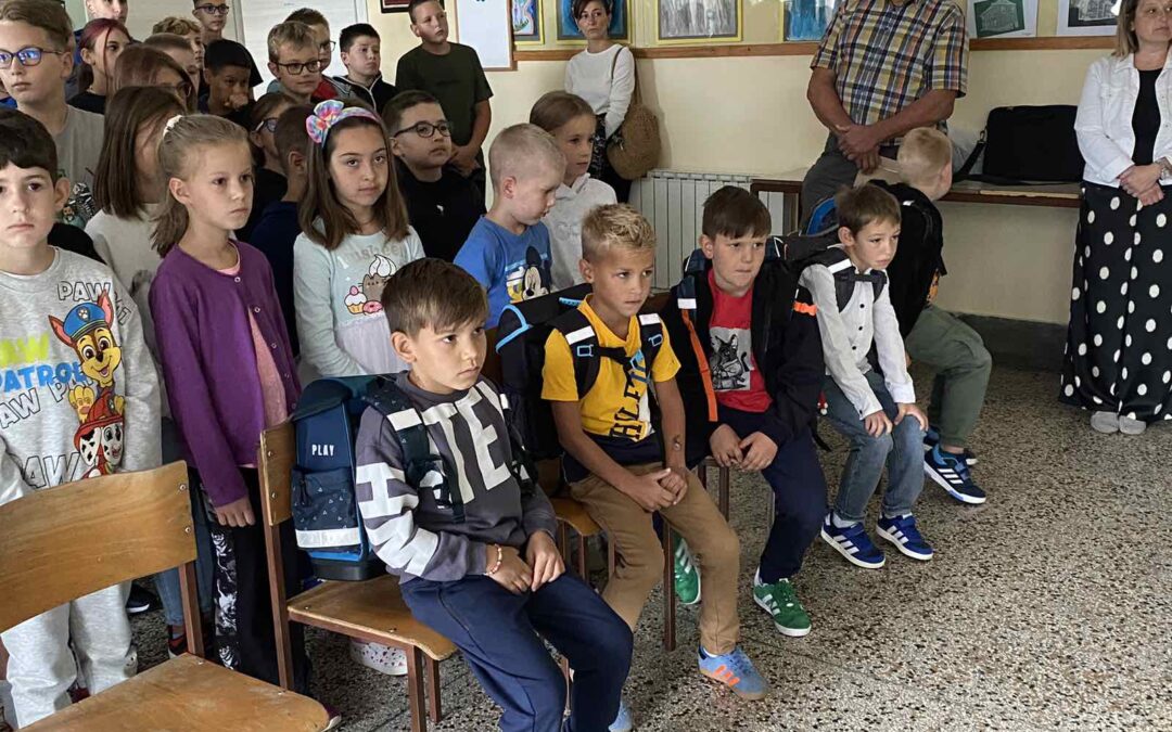 Hrabro zakoračili u prvi razred